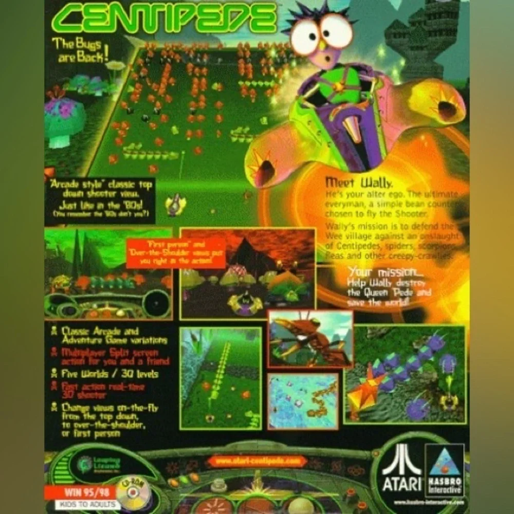 Centipede PC Game 2001